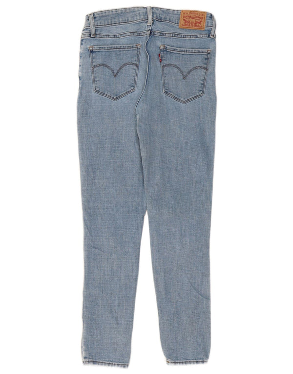 Damskie jeansy Levi's 711 Skinny W26 L26 Niebieskie bawełniane