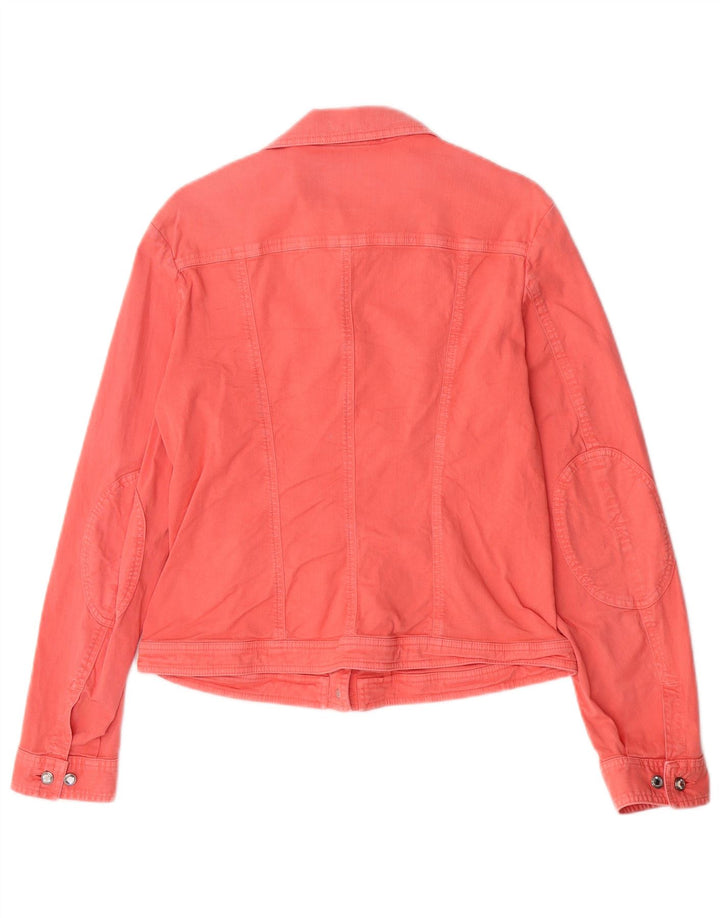 Damska kurtka dżinsowa Paul & Shark Yachting UK 10, mała, różowa