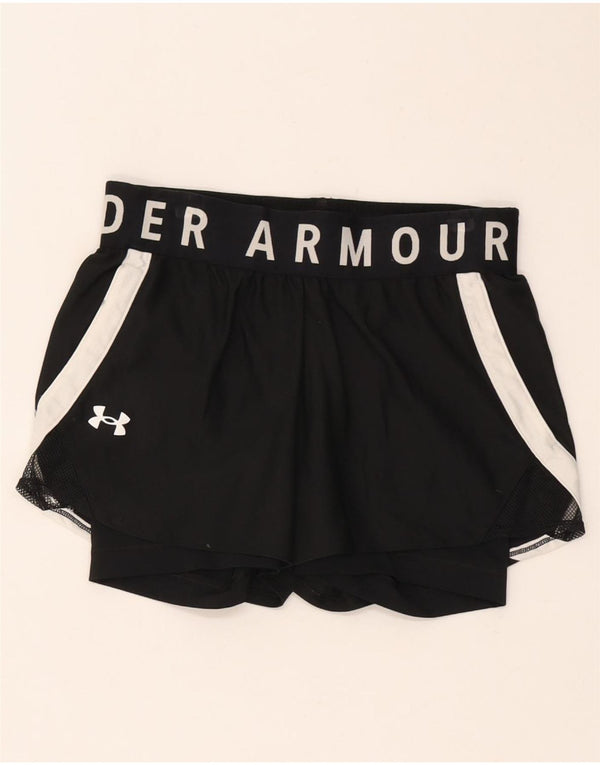Damskie spodenki sportowe Under Armour Graphic UK 6 XS w kolorze czarnym