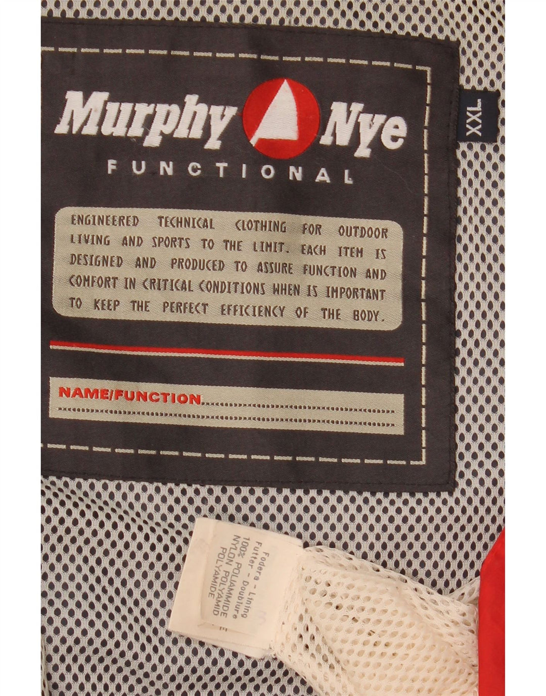Męska kurtka przeciwdeszczowa Murphy & Nye UK 44 2XL Granatowy poliamid