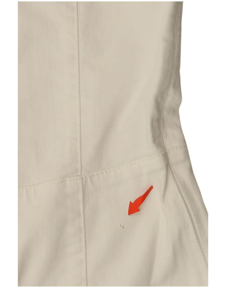 Damski kombinezon dżinsowy bez ramiączek GUESS UK 6 XS, biały