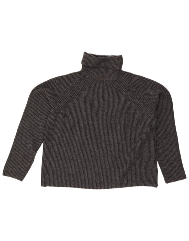 Marks & Spencer Damski sweter z okrągłym dekoltem, UK 10, mały, szary