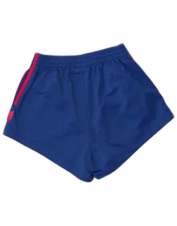 Damskie spodenki sportowe Adidas Graphic Loose Fit UK 8 XS Niebieskie sportowe