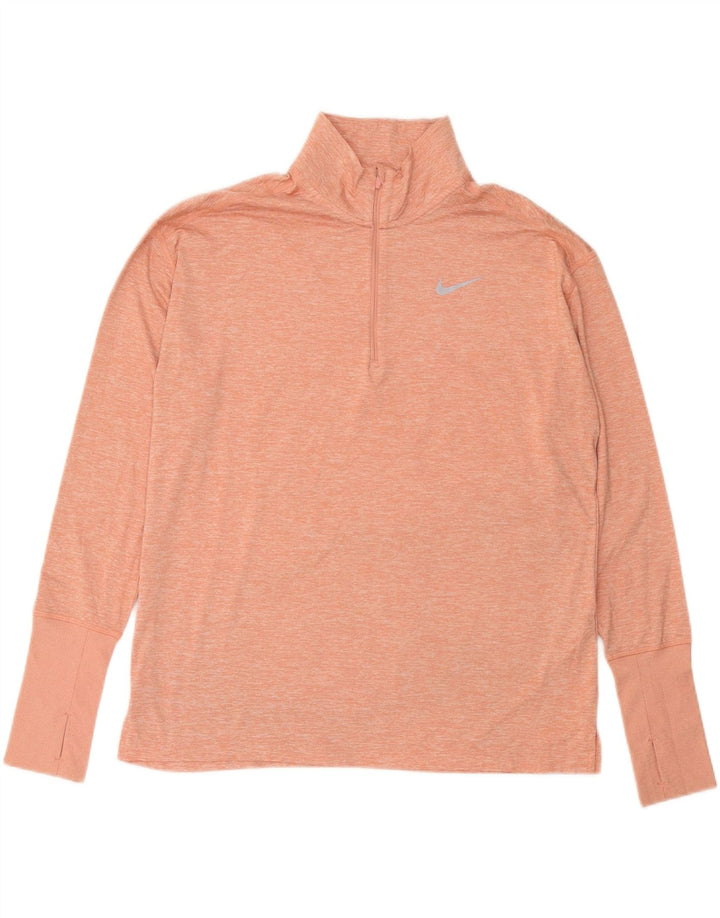 Damski dres NIKE Dri Fit z pulowerem UK 16, duży, różowy nakrapiany