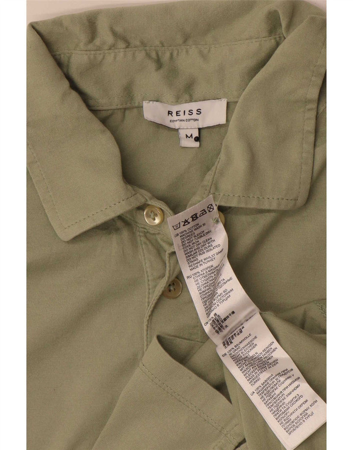 Męska koszulka polo Reiss, średnia, bawełniana khaki