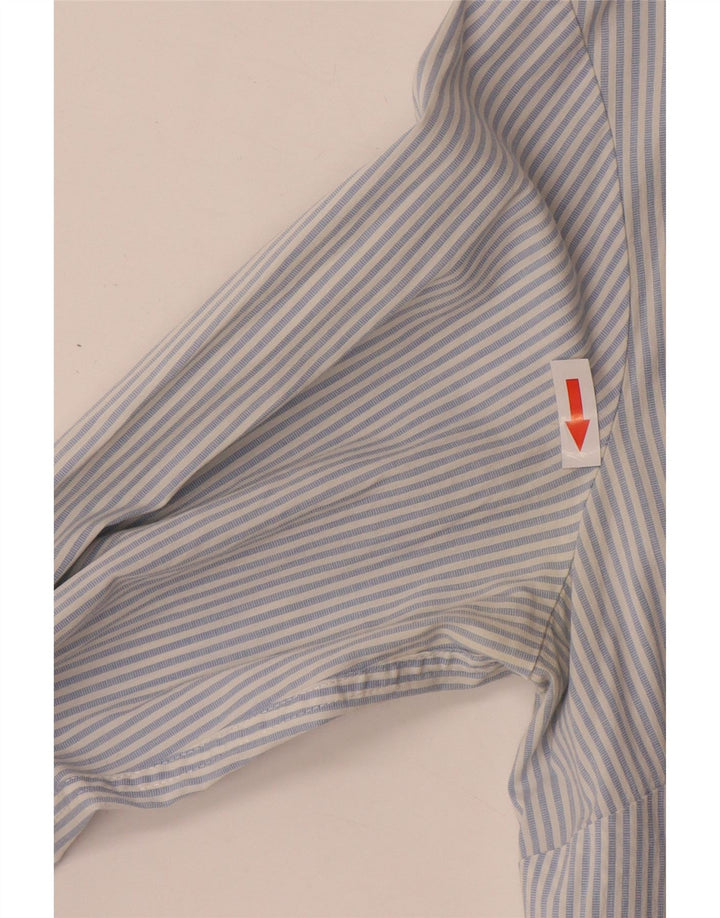 Koszula damska Tommy Hilfiger US 8, bawełniana w średnie niebieskie prążki