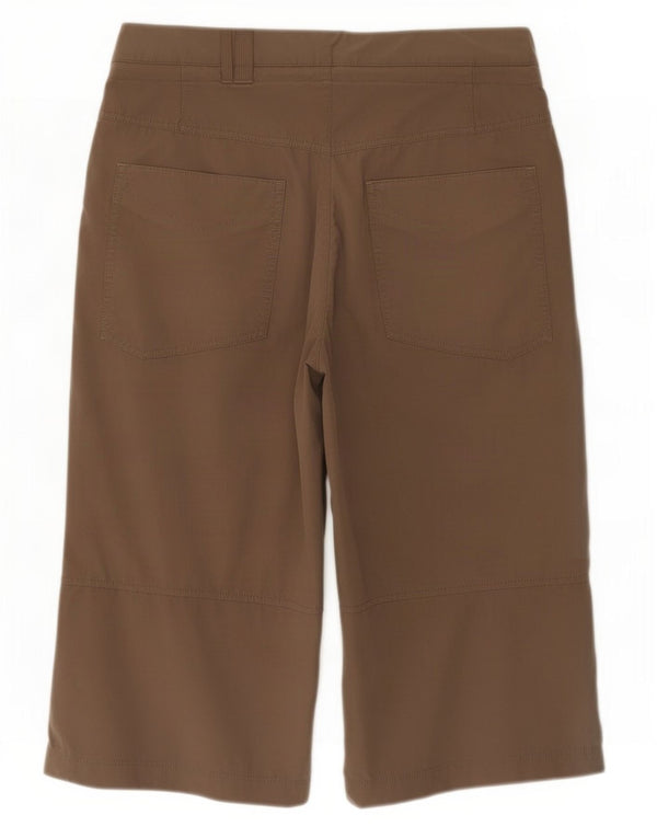Damskie spodnie Capri Nike UK 8/10 Small W30 L20 Brązowy poliester