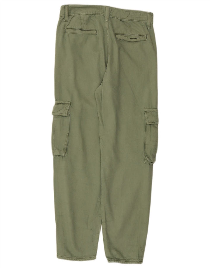 Spodnie damskie Levi's Straight Cargo W23 L26 Zielona bawełna