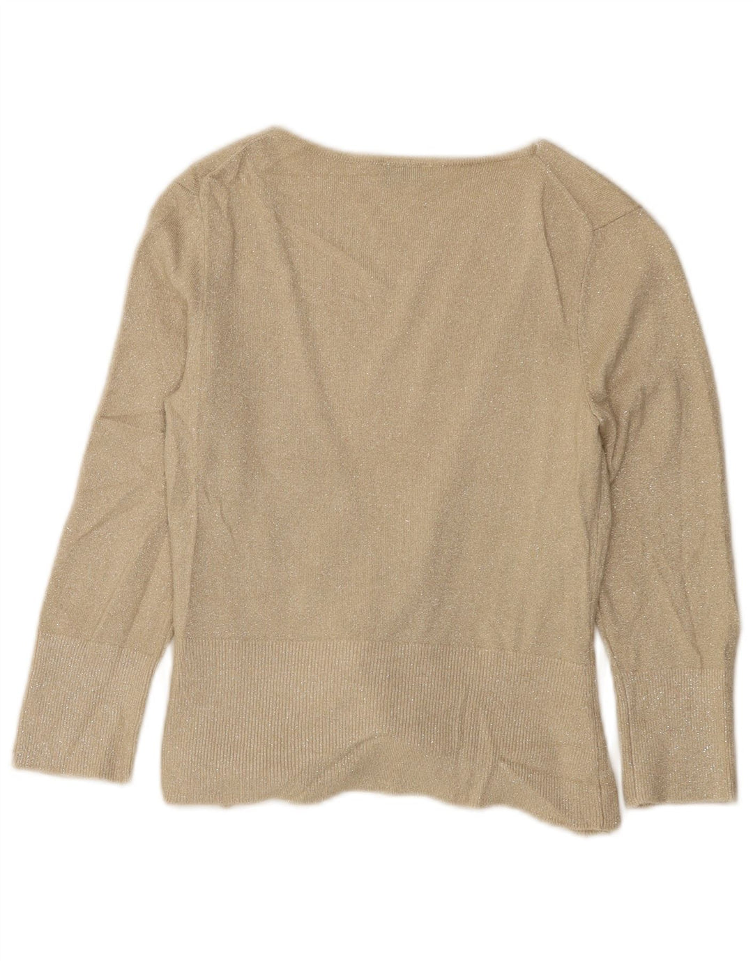Sweter damski Oasis z otwartym kardiganem UK 10 Small Beżowa wiskoza