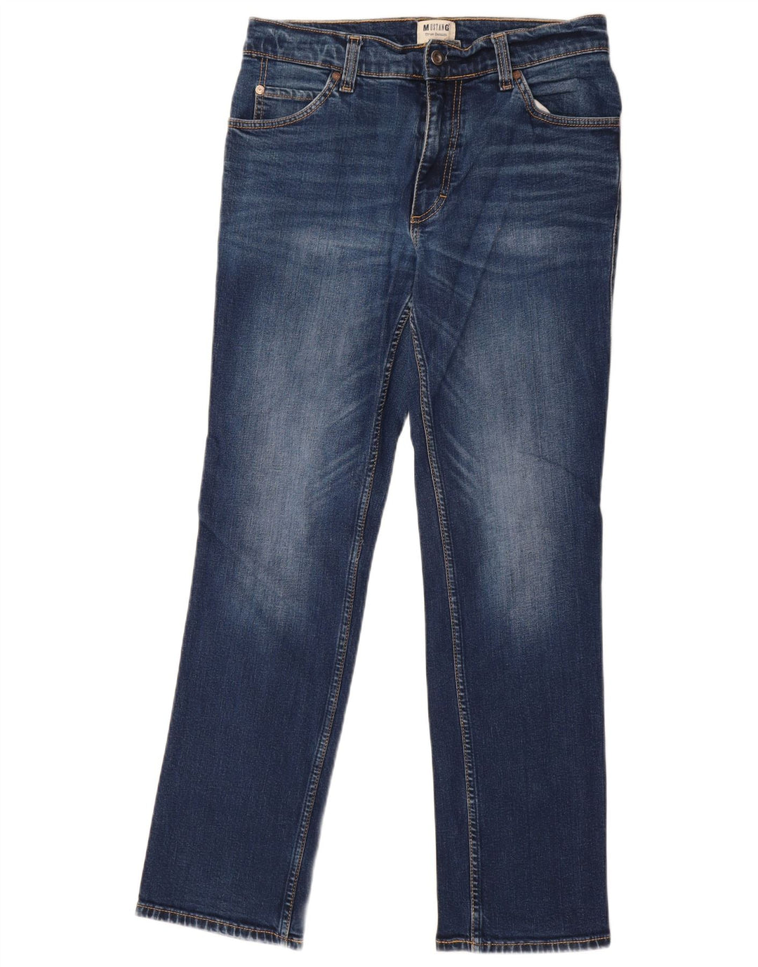 Damskie jeansy Mustang Tramper Slim W32 L32 Niebieskie bawełniane