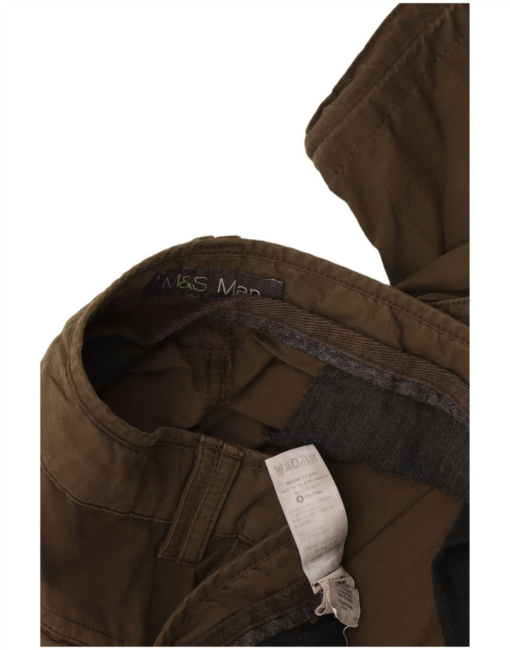 Męskie spodenki cargo Marks & Spencer W38 XL, bawełna khaki