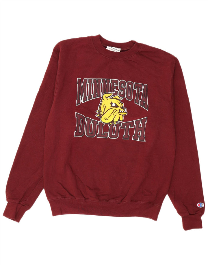 Męski sweter Champion Minnesota Duluth Graphic, mały, bordowy