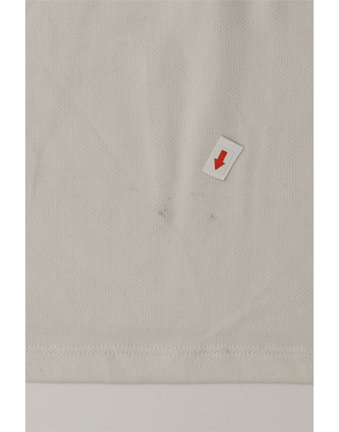 Męski T-shirt Nike Dri Fit z grafiką, mały, biały poliester