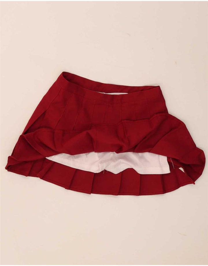 Vintage dziewczęca spódnica 13-14 lat XL czerwona