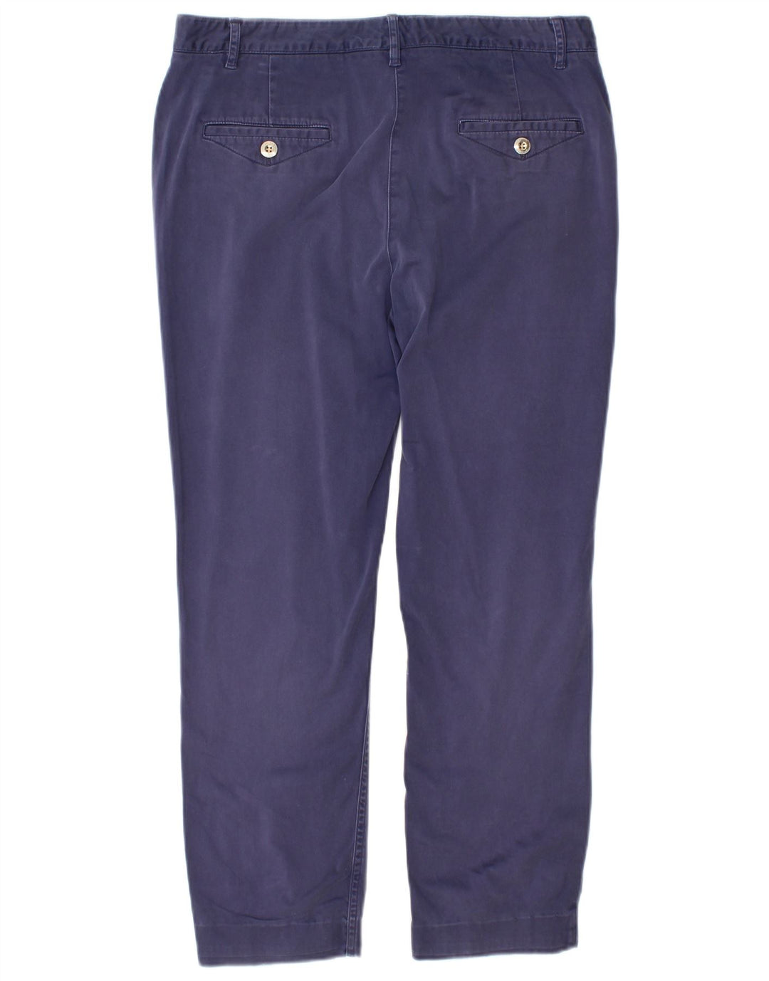 Damskie spodnie Chino MARKS & SPENCER UK 12 Medium W30 L26 Granatowe
