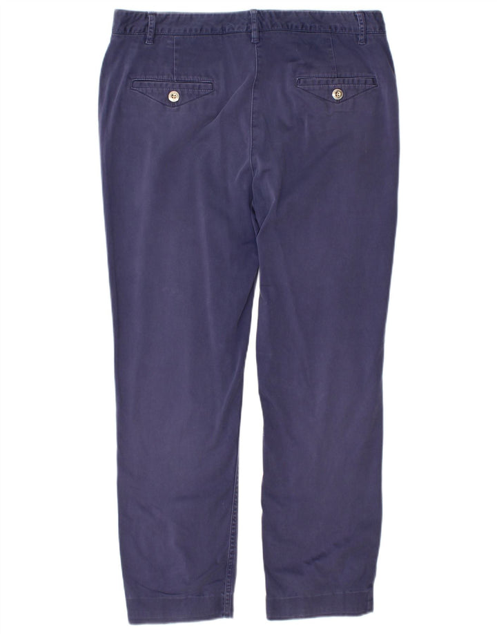 Damskie spodnie Chino MARKS & SPENCER UK 12 Medium W30 L26 Granatowe