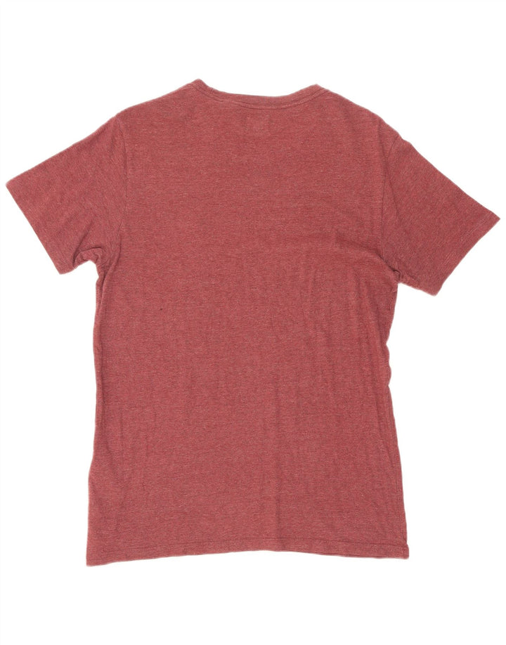 Koszulka męska Levi's Top, średnia bordowa bawełna