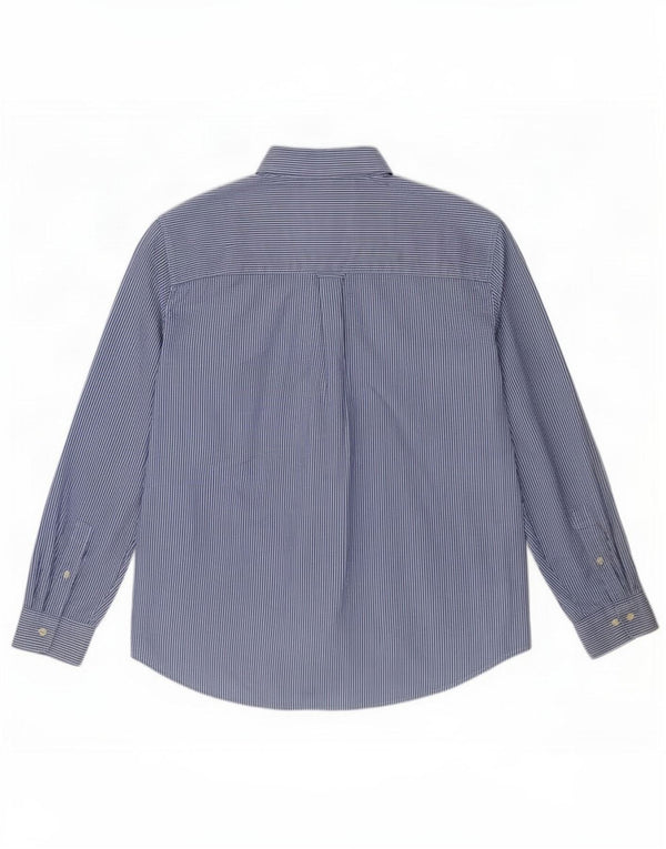 Koszula męska Chaps Easy Care 2XL, niebieska, bawełniana w prążki