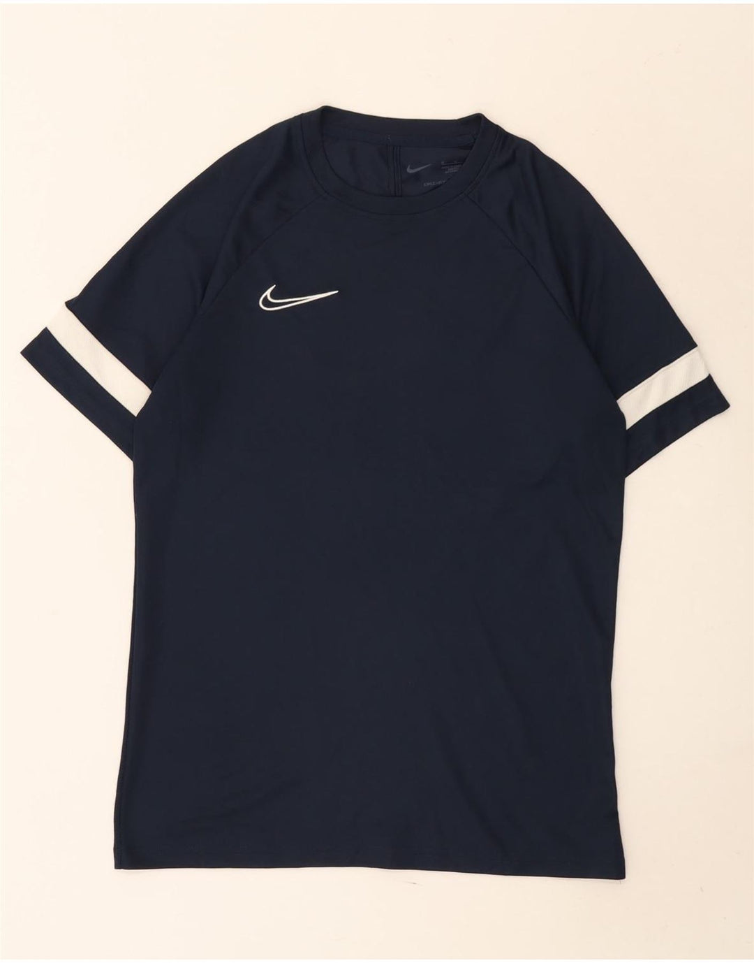 T-shirt męski Nike Dri Fit, średni granatowy kolor, blok