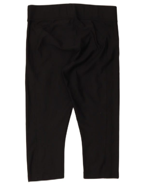 Legginsy damskie Under Armour Heat Gear Capri UK 14, duże, czarne