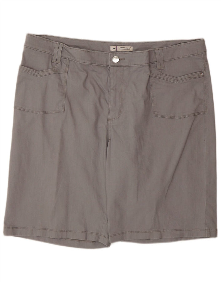 Damskie szorty LEE Slender Secret W40 2XL szare