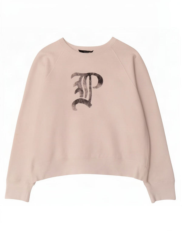 Damska bluza z grafiką Polo Ralph Lauren Jumper UK 14 Medium White