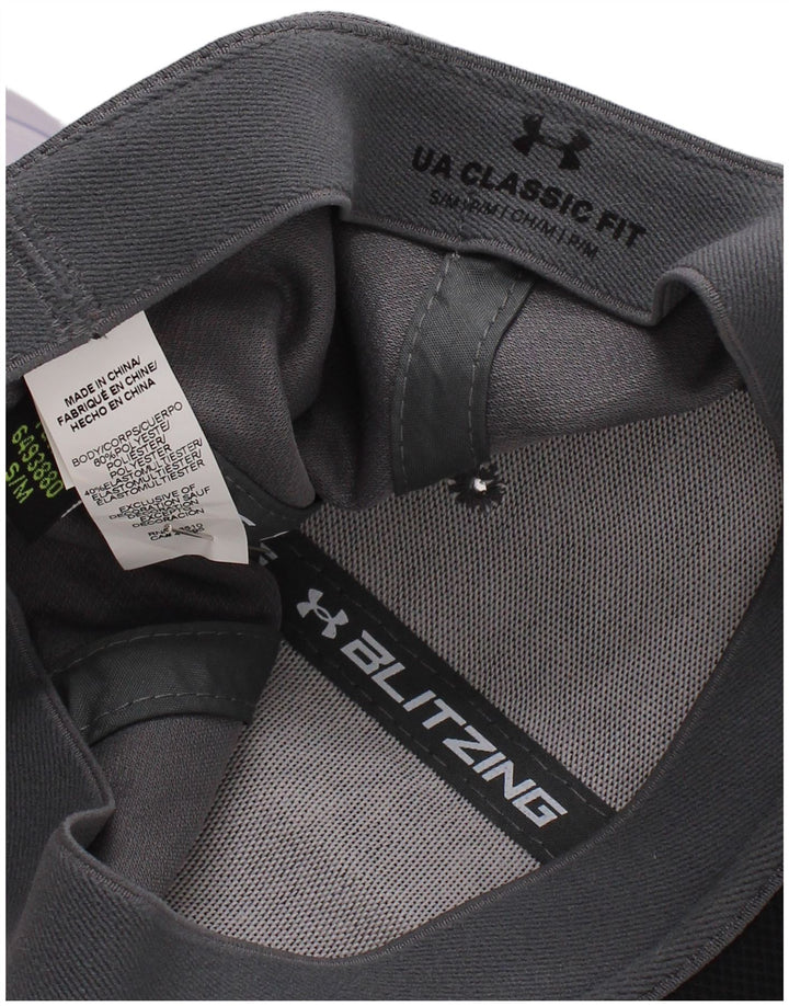 Męska czapka z daszkiem Under Armour, mała/średnia, szara, z poliestru