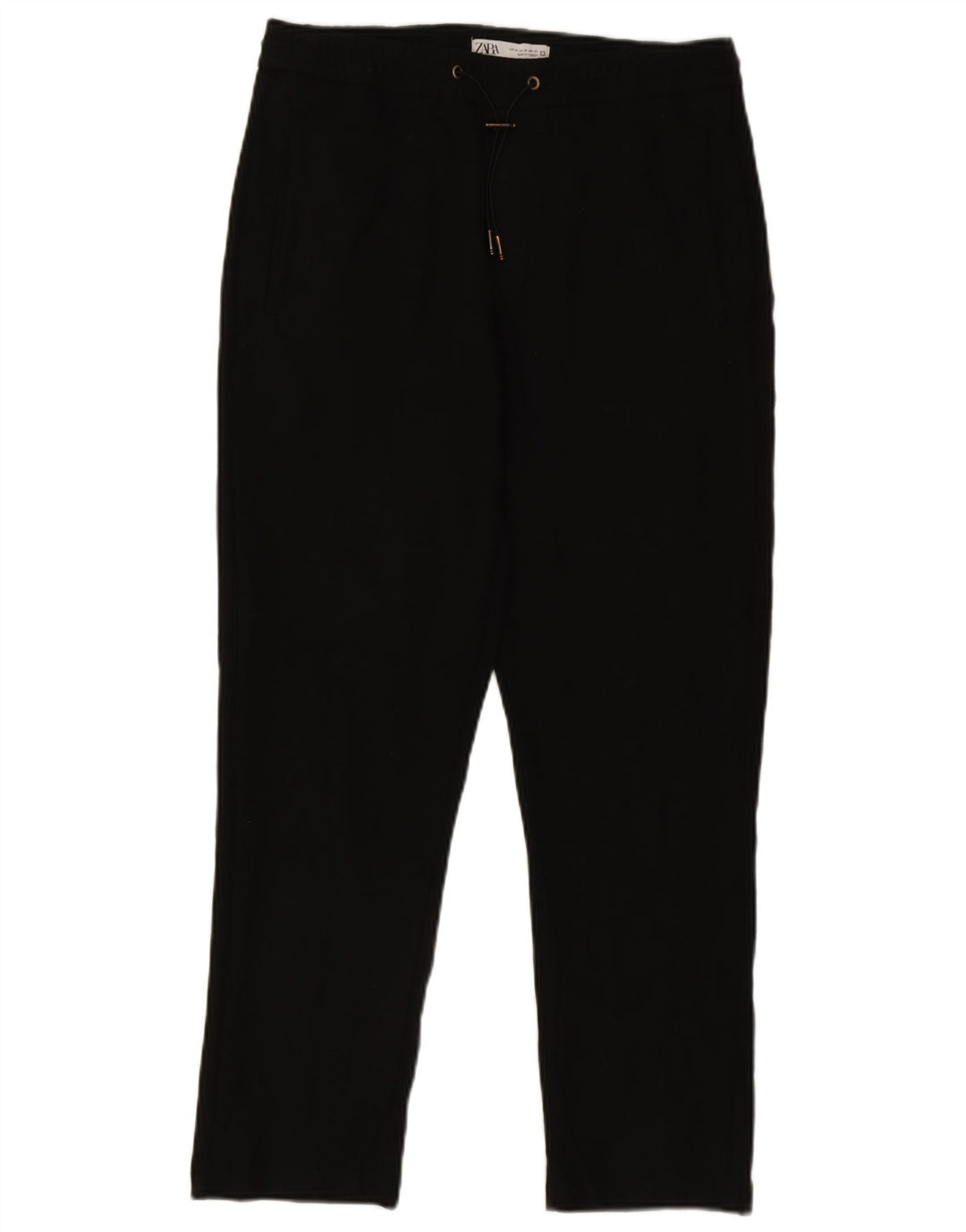 Męskie proste spodnie chino Zara, średnie W32 L27, czarne