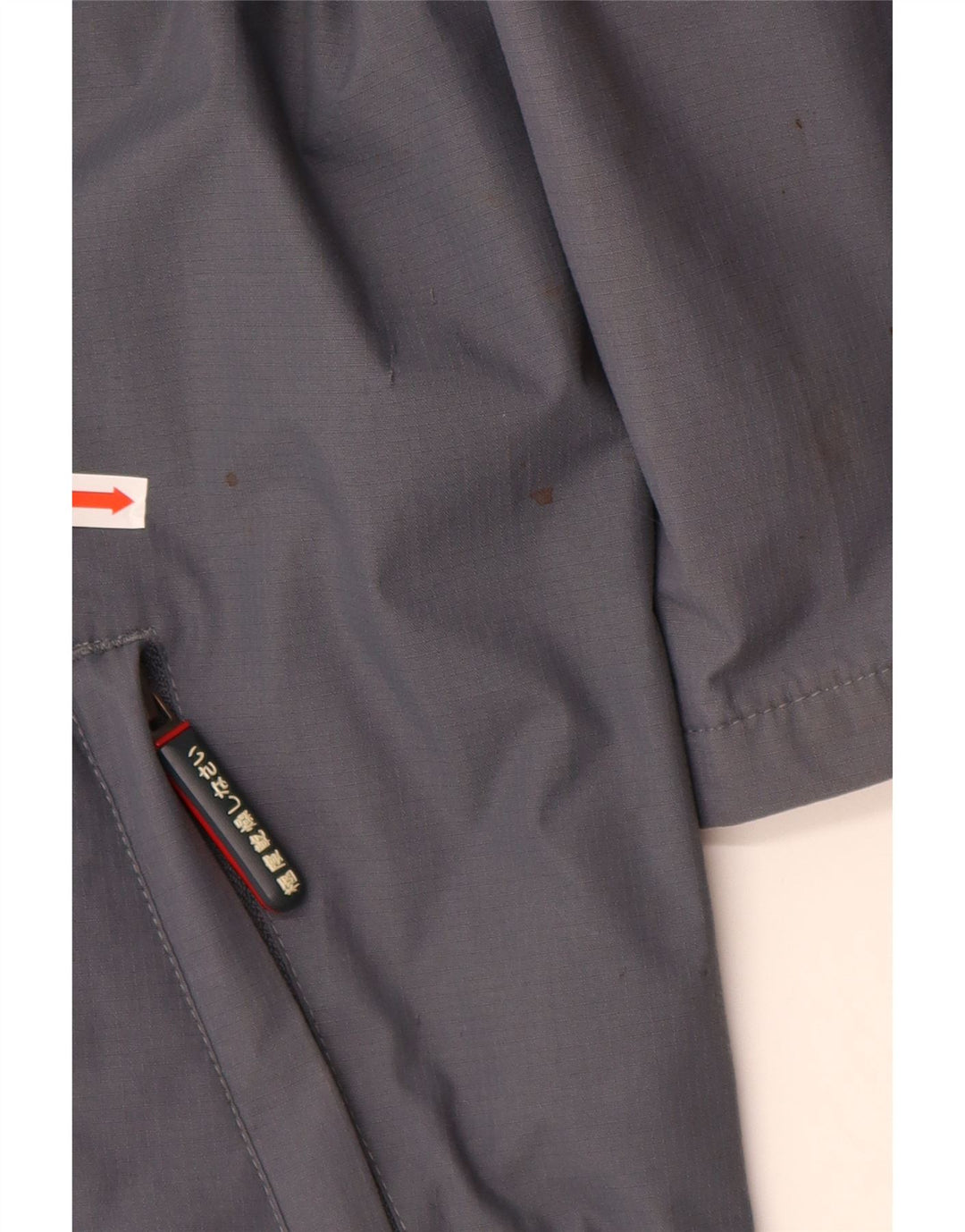 Męska kurtka wiatrówka z kapturem SUPERDRY Windhiker UK 38, średnia szarość