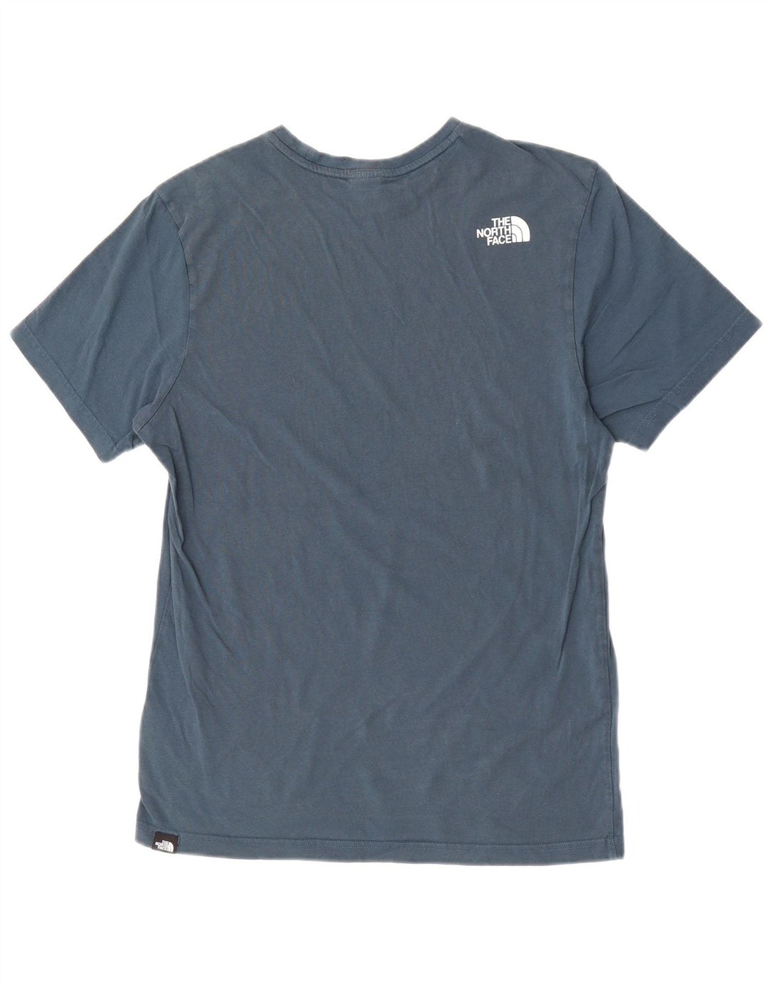T-shirt męski The North Face, bawełniany, średni niebieski