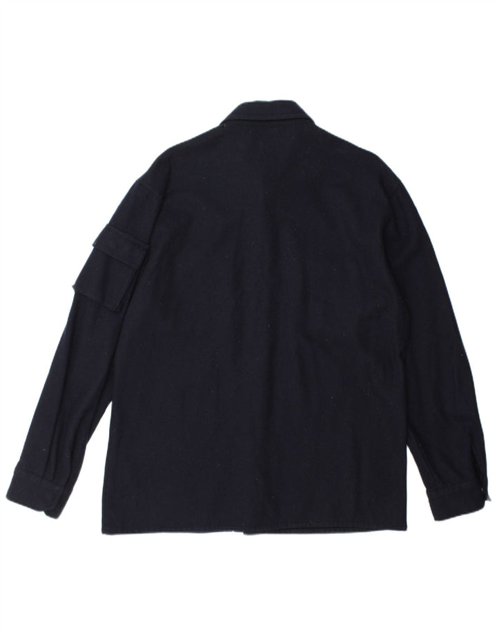 Męska kurtka użytkowa G-Star UK 42 XL, granatowa, wełniana