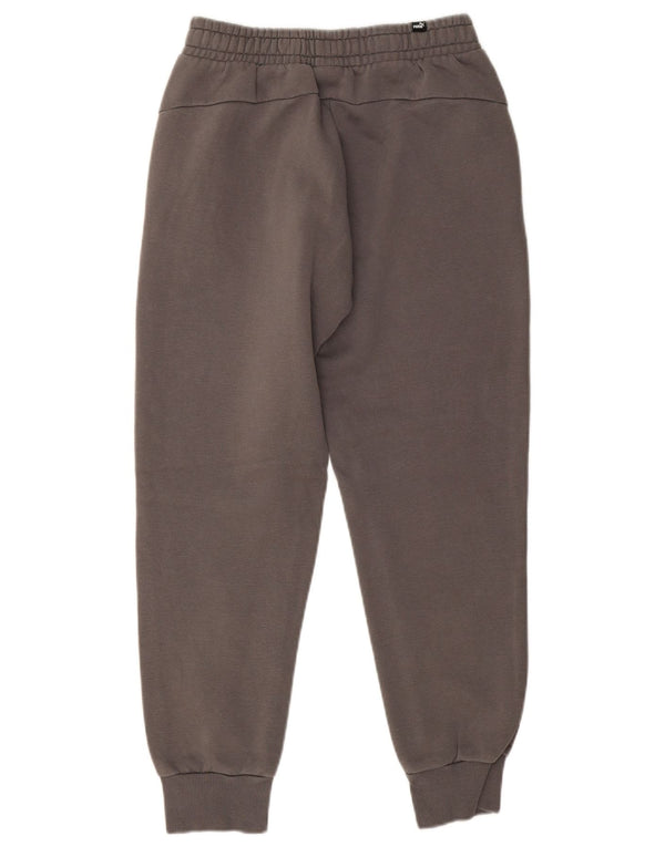 Damskie spodnie dresowe Puma Joggers UK 8 Small, szara bawełna