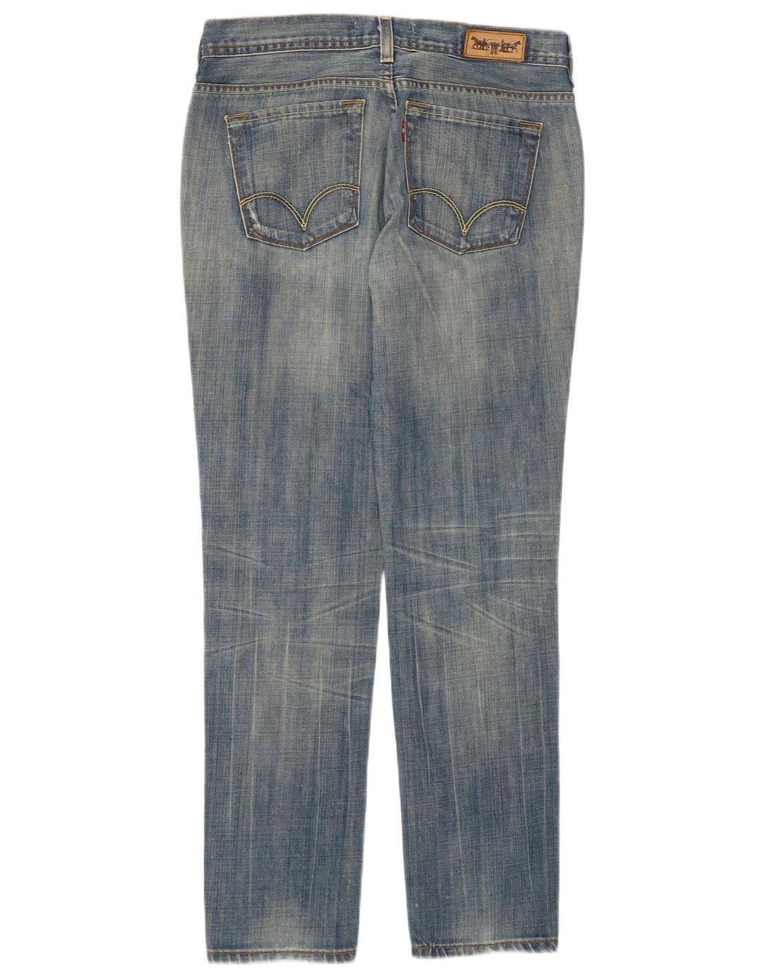 Damskie jeansy Levi's 686 Slim Tapered W30 L29 Niebieskie