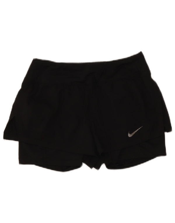 Damskie spodenki sportowe NIKE Dri Fit UK 10, małe czarne