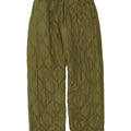 Damskie pikowane spodnie Topshop XS W25 L30 Zielony poliester