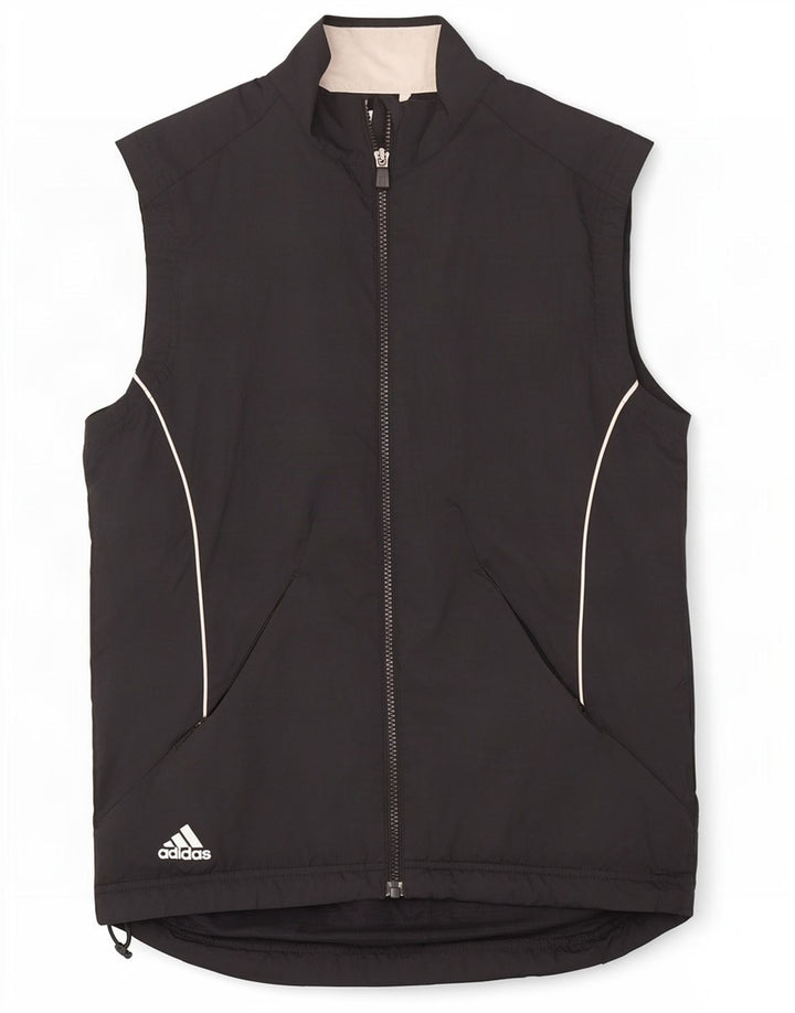 Adidas Męska Clima Proof Dresowa Topowa Kurtka Top, Mała Czarna