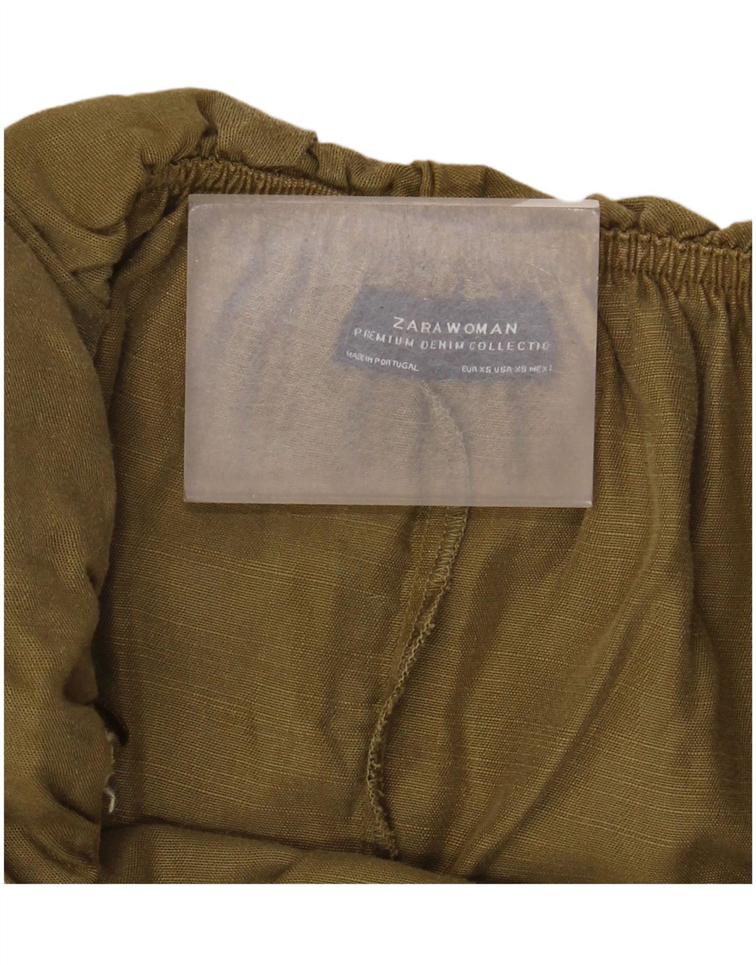 Damski kombinezon z odkrytymi ramionami Zara UK 6 XS Khaki