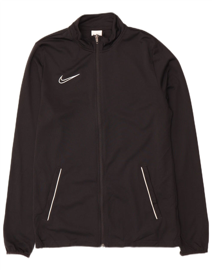 Męska kurtka dresowa Nike, średni czarny poliester