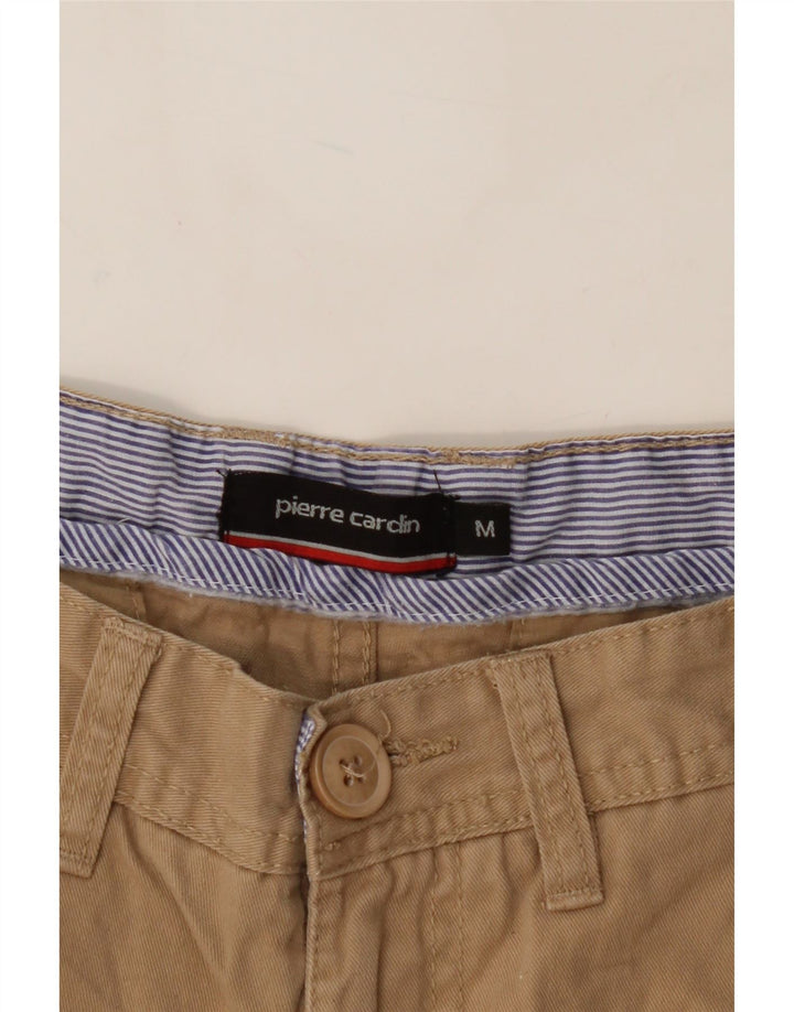 PIERRE CARDIN Mens Chino Shorts Medium W34 Beige Cotton Vintage Pierre Cardin and Second-Hand Pierre Cardin from Messina Hembry 