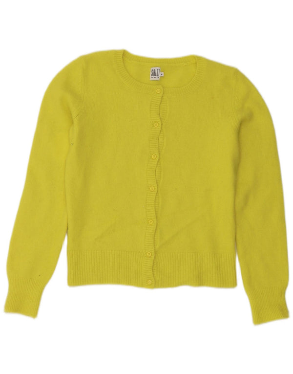 Sweter damski Saint Tropez UK 12, średni żółty poliamid