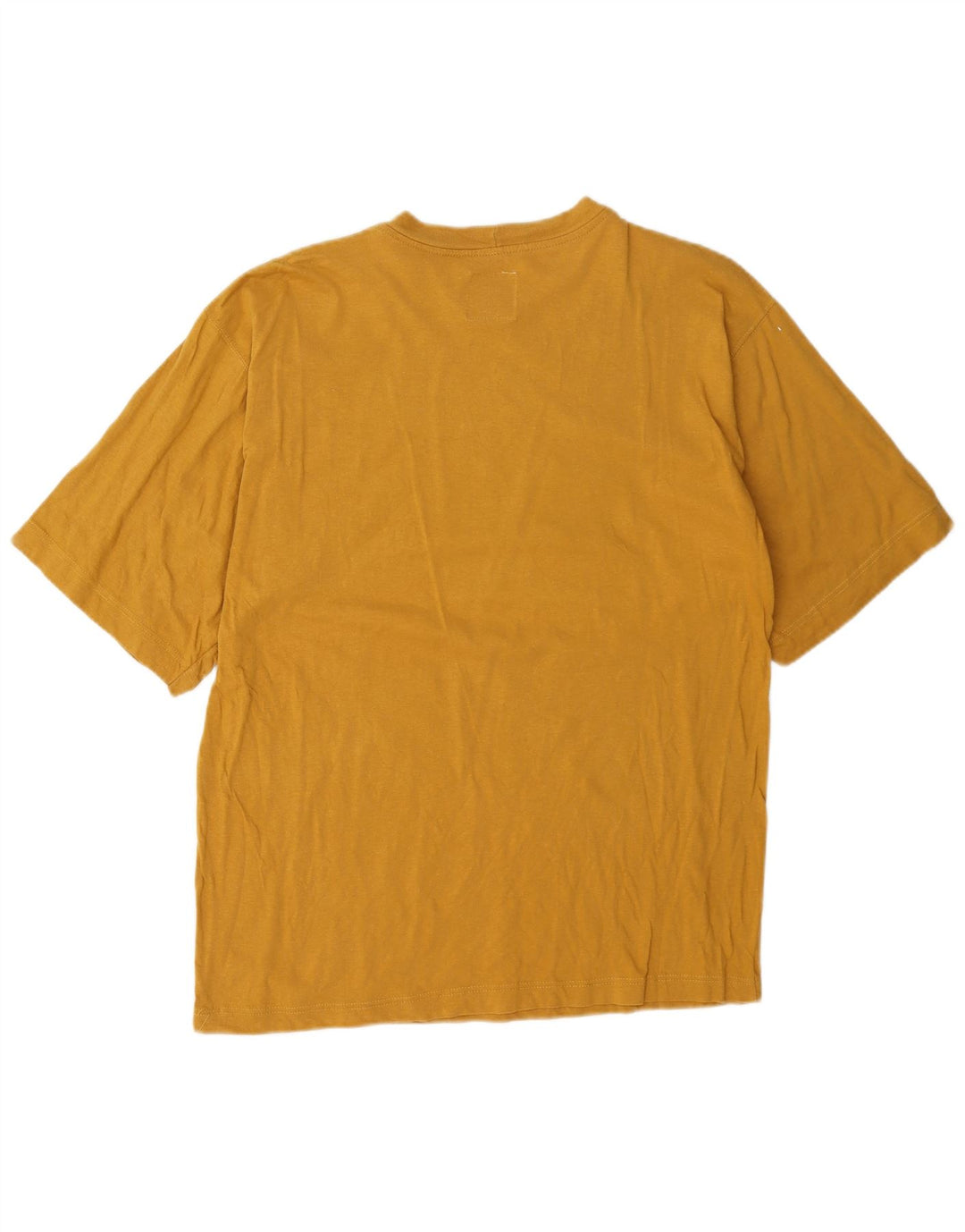 Think Różowa męska koszulka T-shirt, duża, żółta