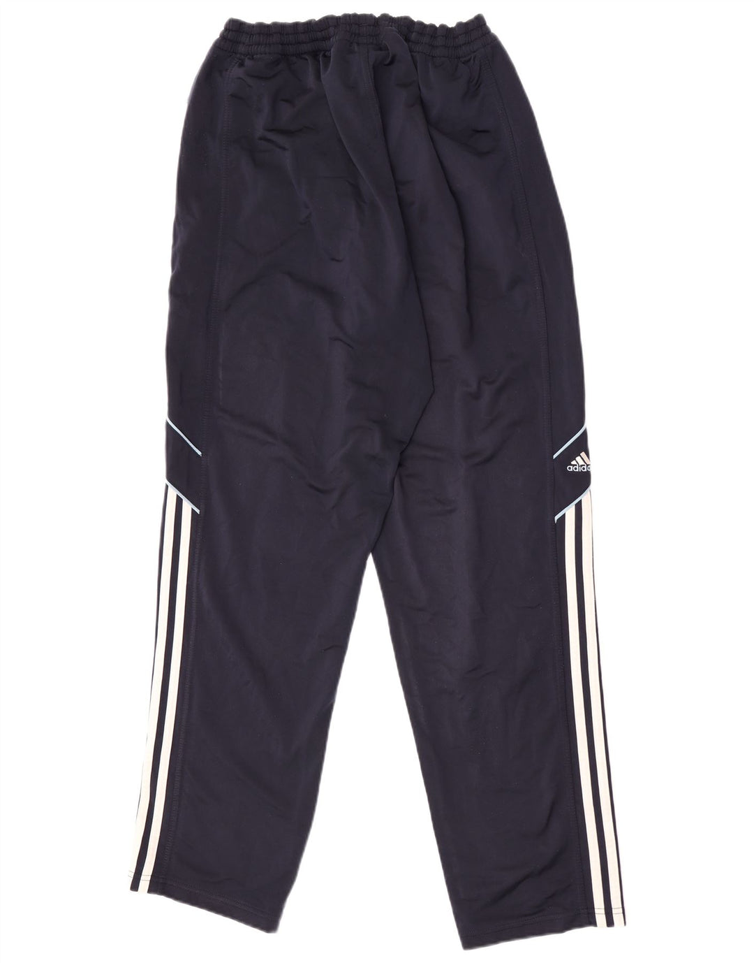Męskie spodnie dresowe Adidas, duże, granatowe, poliestrowe
