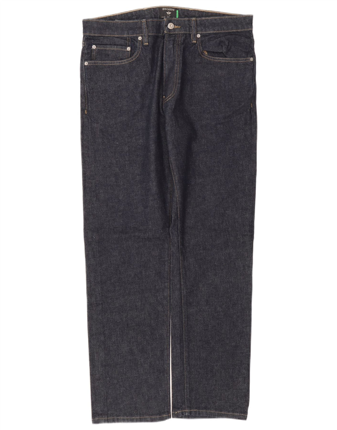 Dockers Męskie jeansy slim W34 L32 Granatowa bawełna