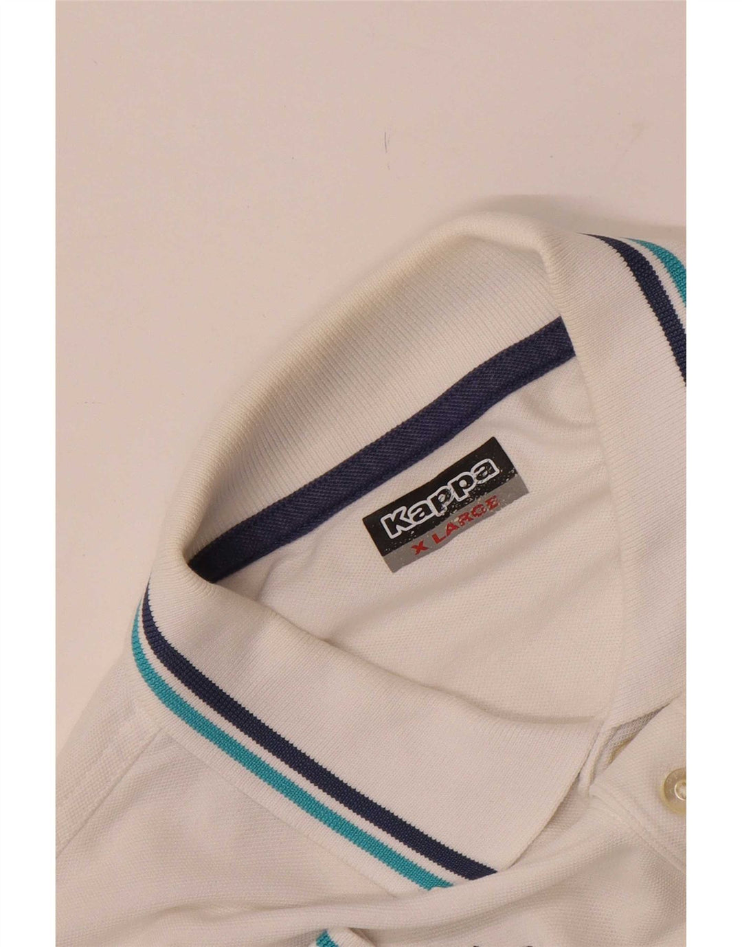 Męska koszulka polo Kappa XL, biała