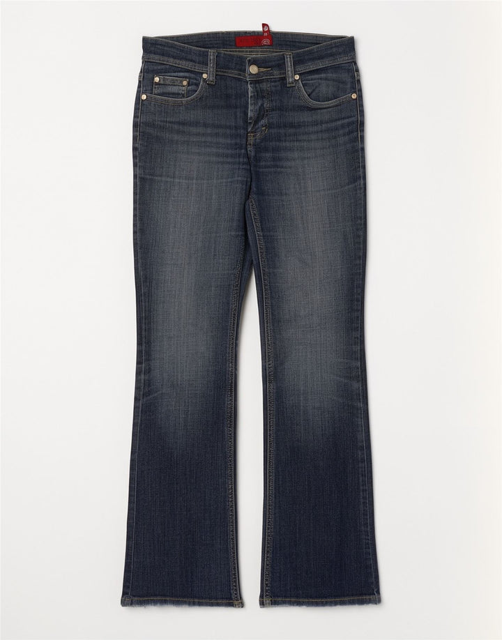 Vintage damskie dżinsy Bootcut W27 L31 niebieskie