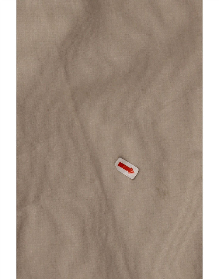 Marks & Spencer Męskie proste spodnie chino W36 L33 Beżowa bawełna