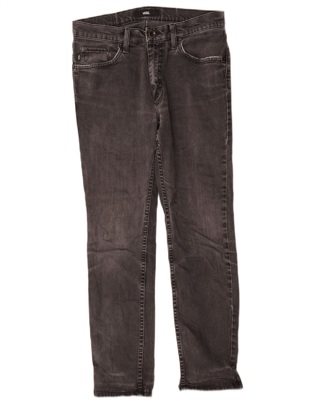 Męskie jeansy Vans Slim W30 L27 Szara bawełna
