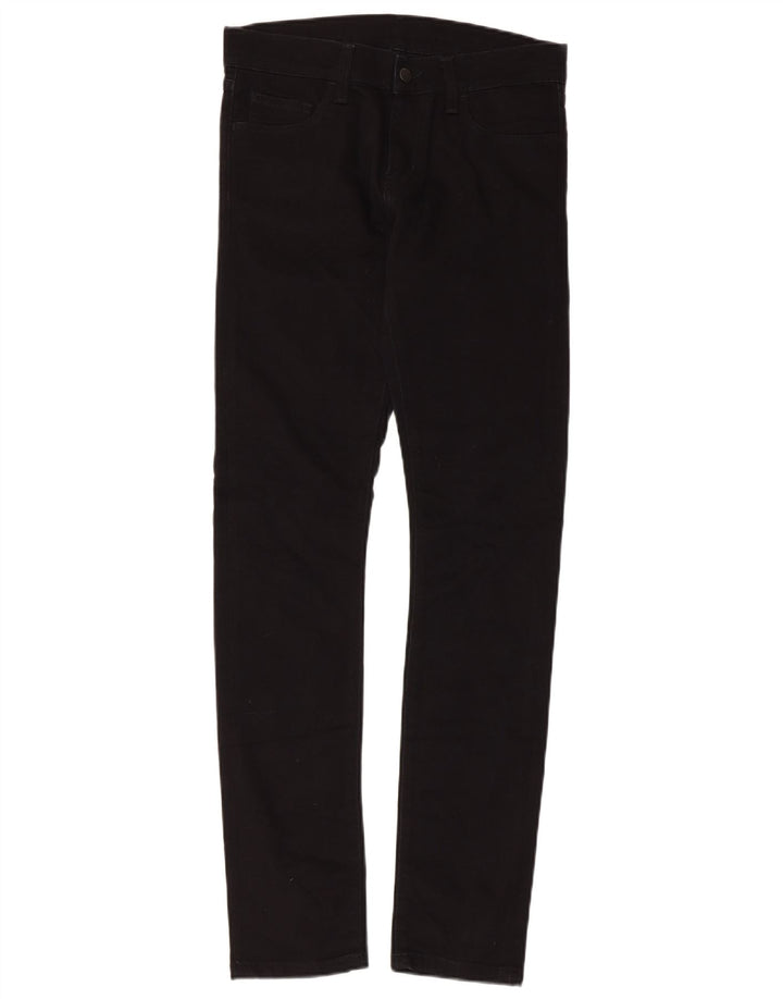 Dżinsy damskie CARHARTT W28 L32 Czarne bawełniane