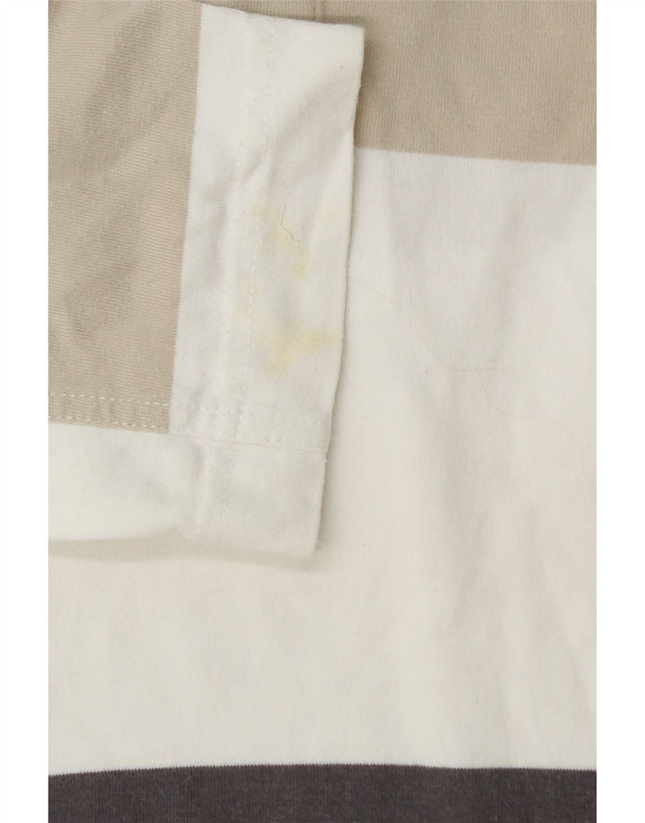 Męska koszulka polo do rugby PUMA z długimi rękawami i dużymi, kolorowymi paskami