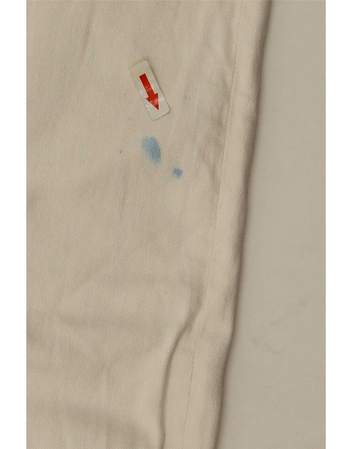 Damskie proste dżinsy Zara EU 38 Small W28 L26 Białe